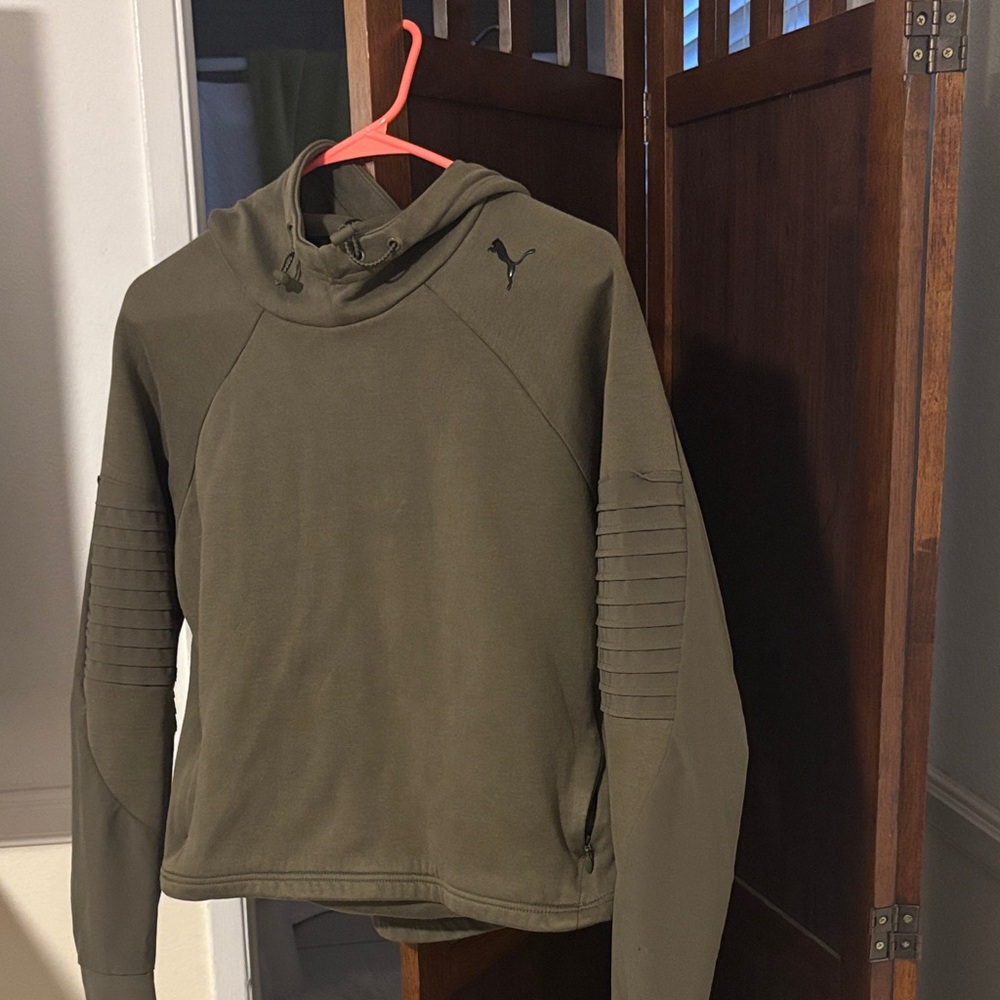 Puma Olive Green Women's Jacket